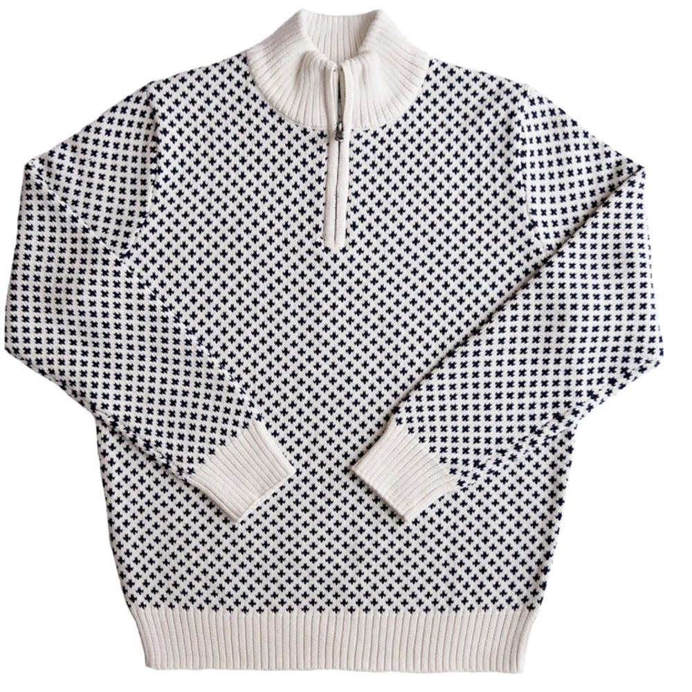 Edgartown SeaWell™ Quarter Zip - Cream